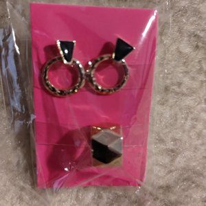 Fashion Royalty Integrity Doll Door Knocker Earrings & Bracelet Set.